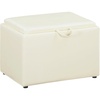 Ivory Faux Leather