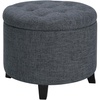 Light Charcoal Gray Fabric