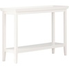 image:imageConvenience Concepts Ledgewood Console Table 48  Modern Narrow Sofa Display Accent with Storage Shelf for Transitional Traditional Living Room Entryway Hallway or Bedroom BlackWhite