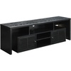 image:imageConvenience Concepts Lexington 65 inch TV Stand with Storage Cabinets and Shelves CherryBlack