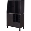 image:imageConvenience Concepts Newport Wine Storage Bar Espresso