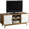 image:imageConvenience Concepts Oslo TV Stand Woodgrain  White