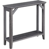 image:imageConvenience Concepts Winston Hall Table Weathered GrayWeathered Gray