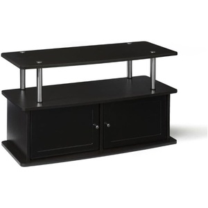 image:imageConvenience Concepts Designs2Go 40 inch TV Stand with 2 Storage Cabinets and Shelf EspressoEspresso