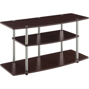 image:imageConvenience Concepts Designs2Go No Tools 46 inch 3 Tier Wide TV Stand BlackEspresso