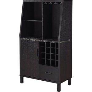 image:imageConvenience Concepts Newport Wine Storage Bar Espresso