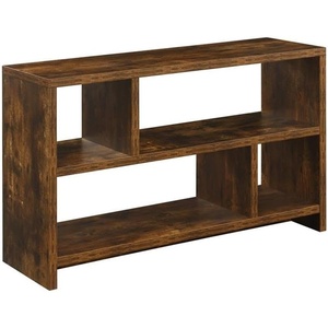 image:imageConvenience Concepts Northfield TV Stand Console with Shelves BarnwoodBarnwood