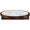 image:imageConvenience Concepts American Heritage Baldwin End Table with Drawer White Marble  EspressoEspresso