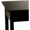 image:imageConvenience Concepts American Heritage End Table with Drawer and Shelf BlackBlack
