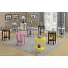 image:imageConvenience Concepts American Heritage Round End Table Driftwood  WhiteSea Foam