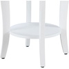 image:imageConvenience Concepts American Heritage Round End Table Driftwood  WhiteWhite