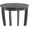 image:imageConvenience Concepts American Heritage Round End Table Driftwood  WhiteWirebrush Dark Gray