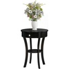 image:imageConvenience Concepts Classic Accents Schaffer End Table Dark Gray WirebrushBlack