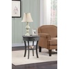 image:imageConvenience Concepts Classic Accents Schaffer End Table Dark Gray WirebrushWirebrush Dark Gray