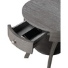 image:imageConvenience Concepts Classic Accents Schaffer End Table Dark Gray WirebrushWirebrush Dark Gray