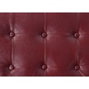 image:imageConvenience Concepts Designs4Comfort Round Shoe Ottoman Tan FabricBurgundy