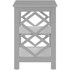image:imageConvenience Concepts Diamond End Table GrayGrey