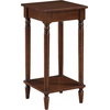 image:imageConvenience Concepts French Country Kim End Table 14  Traditional Farmhouse Side Table for Family Room Transitional End Table for Living Room EspressoEspresso