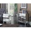 image:imageConvenience Concepts Gold Coast J Daniels End Table Silver  MirrorSilver  Mirror