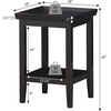image:imageConvenience Concepts Ledgewood End Table BlackBlack