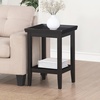 image:imageConvenience Concepts Ledgewood End Table BlackBlack
