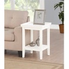 image:imageConvenience Concepts Ledgewood End Table BlackWhite