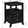 image:imageConvenience Concepts Melbourne End Table EspressoBlack