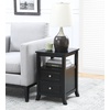 image:imageConvenience Concepts Melbourne End Table EspressoBlack