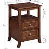 image:imageConvenience Concepts Melbourne End Table EspressoEspresso