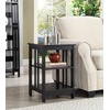 image:imageConvenience Concepts Mission End Table with Shelves BlackBlack