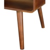 image:imageConvenience Concepts Napa End Table 1875  MidCentury Modern Accent Side Table with Storage Shelf for Transitional Contemporary Living amp Family Room EspressoEspresso