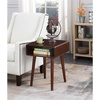 image:imageConvenience Concepts Napa End Table 1875  MidCentury Modern Accent Side Table with Storage Shelf for Transitional Contemporary Living amp Family Room EspressoEspresso
