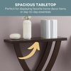 image:imageConvenience Concepts Newport Cross Step Console Table Espresso