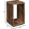 image:imageConvenience Concepts Northfield Admiral End Table with Shelf WhiteBarnwood