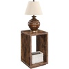 image:imageConvenience Concepts Northfield Admiral End Table with Shelf WhiteBarnwood