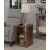 image:imageConvenience Concepts Northfield Admiral End Table with Shelf WhiteBarnwood