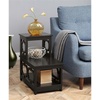 image:imageConvenience Concepts Omega 2 Step Chairside End Table BlackEspresso