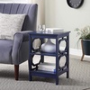 image:imageConvenience Concepts Omega End Table with Shelves Cobalt BlueCobalt Blue