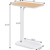 image:imageConvenience Concepts Oslo C End Table BlackBlackLight OakWhite