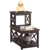 image:imageConvenience Concepts Oxford 2 Step Chairside End Table EspressoEspresso