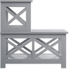 image:imageConvenience Concepts Oxford 2 Step Chairside End Table EspressoGrey