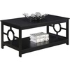 image:imageConvenience Concepts Ring Coffee Table BlackBlack