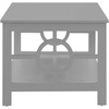 image:imageConvenience Concepts Ring Coffee Table BlackGrey