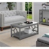 image:imageConvenience Concepts Ring Coffee Table BlackGrey