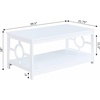 image:imageConvenience Concepts Ring Coffee Table BlackWhite