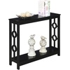 image:imageConvenience Concepts Ring Console Table BlackBlack