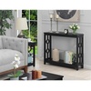 image:imageConvenience Concepts Ring Console Table BlackBlack