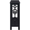 image:imageConvenience Concepts Ring Console Table BlackBlack
