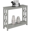 image:imageConvenience Concepts Ring Console Table BlackGrey