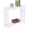 image:imageConvenience Concepts Ring Console Table BlackWhite